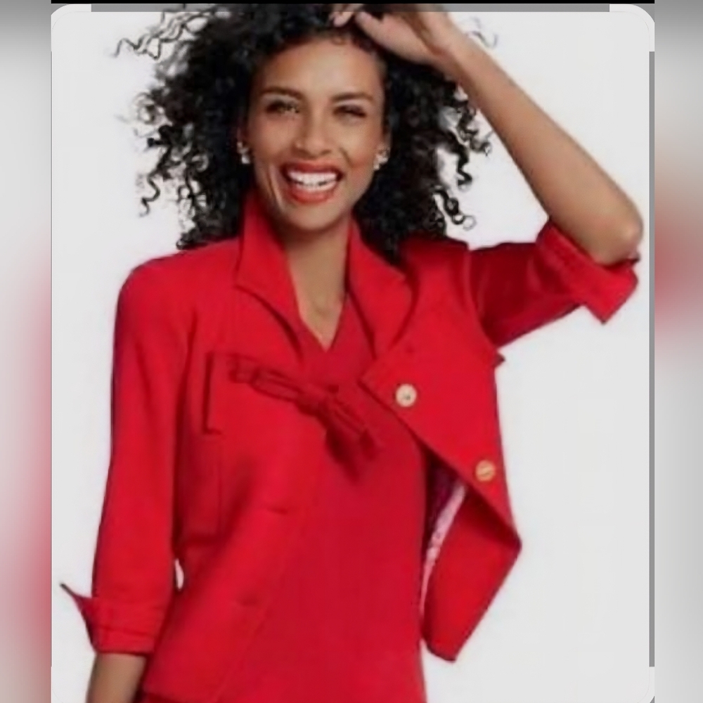 CAbi Beau Red Blazer